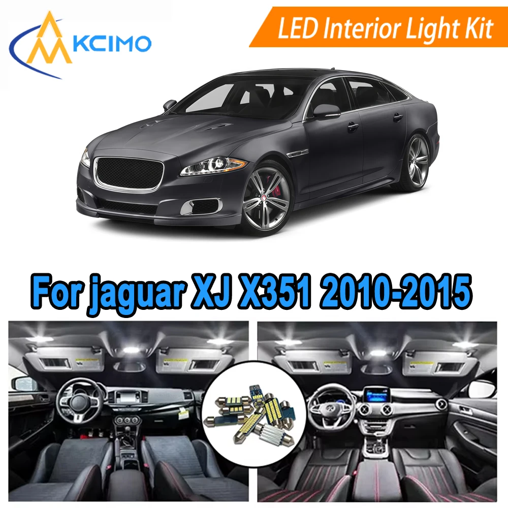 Bright LED Interior Light Kit For Jaguar XJ X351 XJL XJR (2010-2015) Dome Map Reading Door Trunk Plate Lights
Bright LED Interior Light Kit For Jaguar XJ X351 XJL XJR (2010-2015) Dome Map Reading Door Trunk Plate Lights