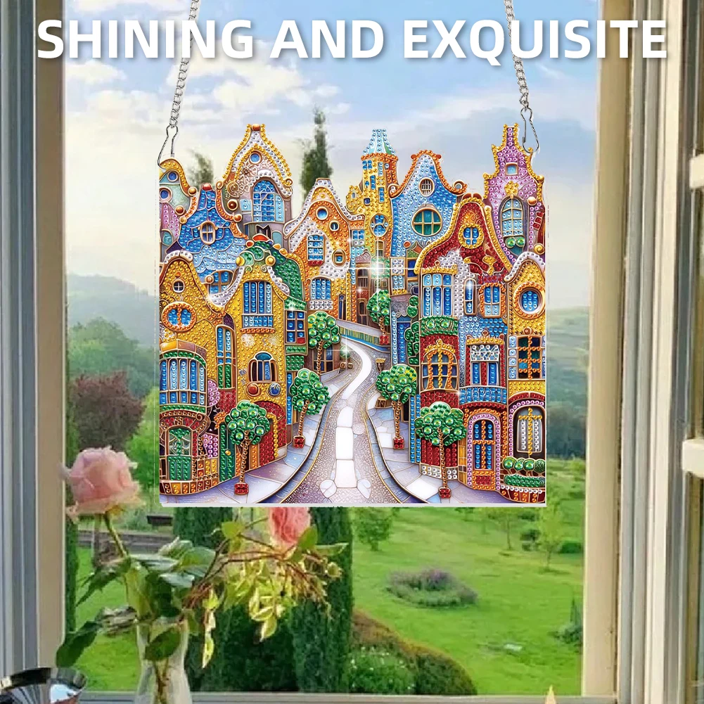 Дом 2D плоский DIY алмазный художественный кулон набор алмазной живописи украшение стены дома
Дом 2D плоский DIY алмазный художественный кулон набор алмазной живописи украшение стены дома