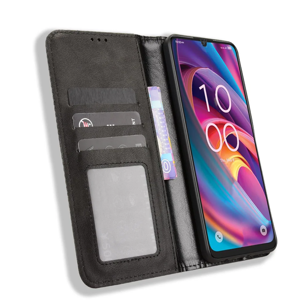 Wallet With Card Slot Magnetic Flip Leather Case For TCL K32 5G K33 5G Anti-fall Cover
Wallet With Card Slot Magnetic Flip Leather Case For TCL K32 5G K33 5G Anti-fall Cover