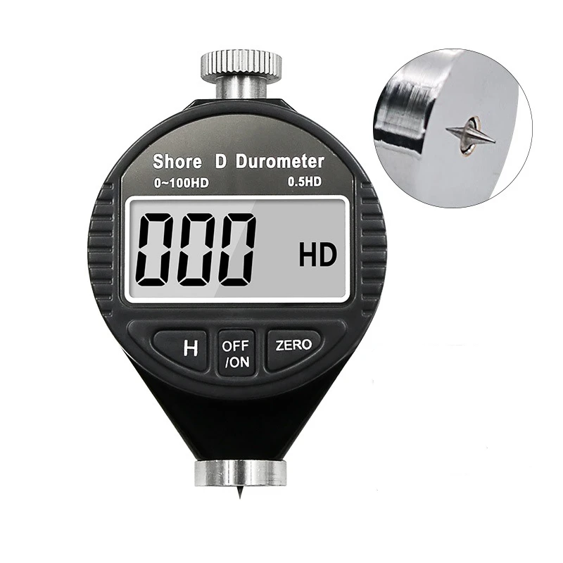 Electronic digital hardness tester plastic rubber silicone tire hardness tester A/C/D hardness tester hardness measurement tools
Electronic digital hardness tester plastic rubber silicone tire hardness tester A/C/D hardness tester hardness measurement tools
