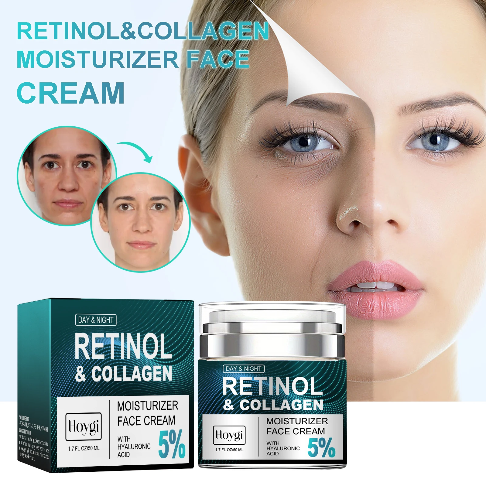 Восстанавливающий Крем для лица Retinol, Осветляющий, увлажняющий, укрепляющий и уменьшающий линии, питательный
Восстанавливающий Крем для лица Retinol, Осветляющий, увлажняющий, укрепляющий и уменьшающий линии, питательный