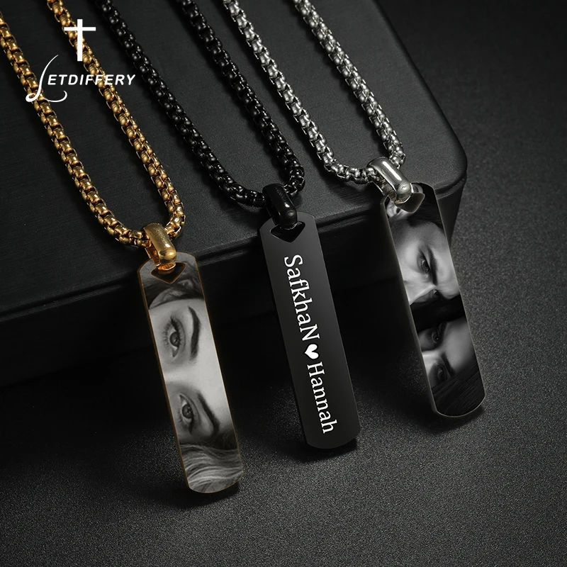 Letdiffery Custom Eye Photo Pendant Necklace Stainless Steel Personalzied Engrave Music Code Text Picture Square Pendant Jewelry
Letdiffery Custom Eye Photo Pendant Necklace Stainless Steel Personalzied Engrave Music Code Text Picture Square Pendant Jewelry