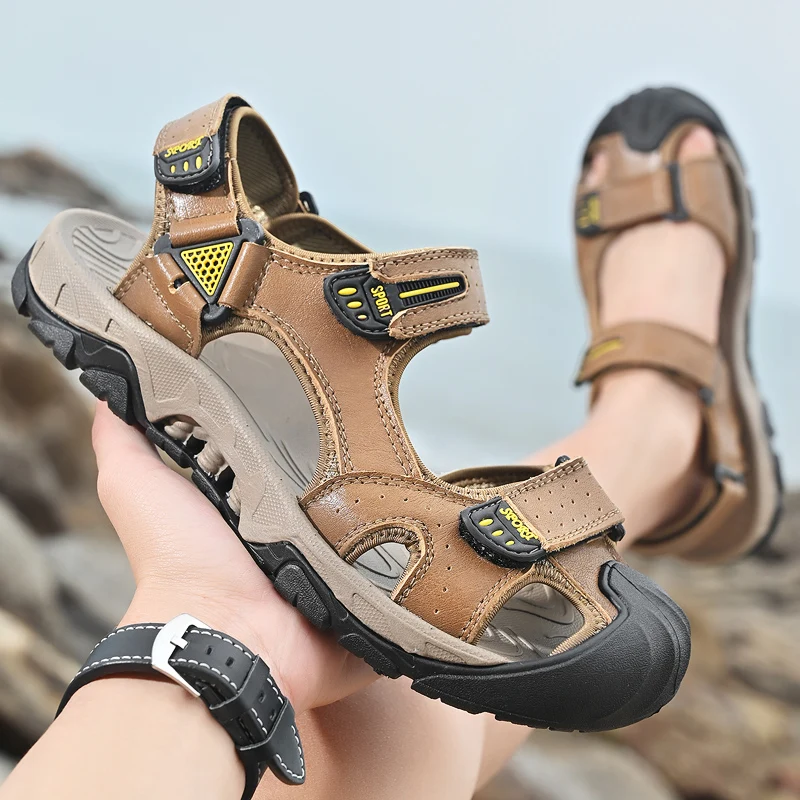 Men's All-Terrain Sandals: Durable Non-Slip Grip, Lightweight Comfort, & Stylish for Spring/Summer
Men's All-Terrain Sandals: Durable Non-Slip Grip, Lightweight Comfort, & Stylish for Spring/Summer