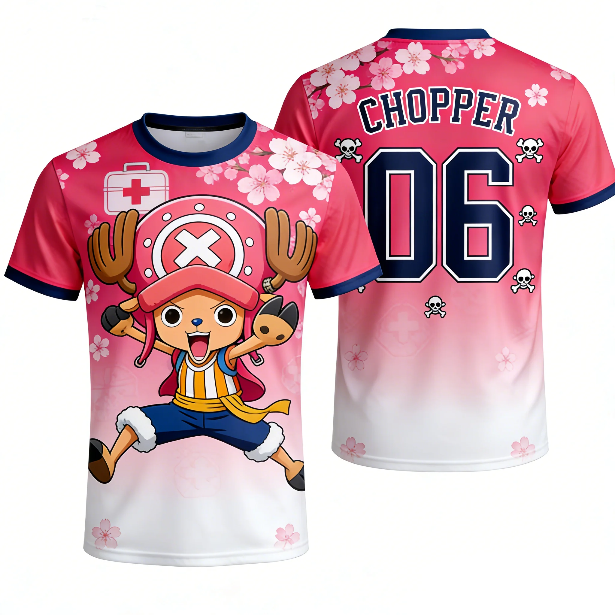 One Piece Summer Men's T-shirt, Anime Style Ivan Newgett Summer Boys' Short-sleeved Punk Casual Trendy Parent-child Wear
One Piece Summer Men's T-shirt, Anime Style Ivan Newgett Summer Boys' Short-sleeved Punk Casual Trendy Parent-child Wear