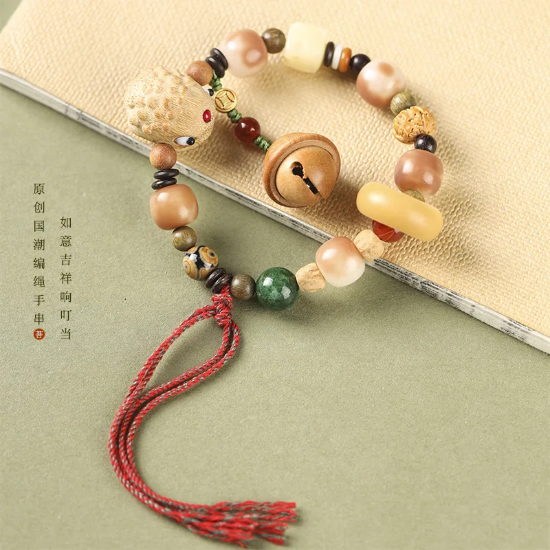 Style National Fashion New Product Original Ecological Weathered Bodhi Duobao Agate Cute Women's BraceletHigh-grade Jewelry
Style National Fashion New Product Original Ecological Weathered Bodhi Duobao Agate Cute Women's BraceletHigh-grade Jewelry