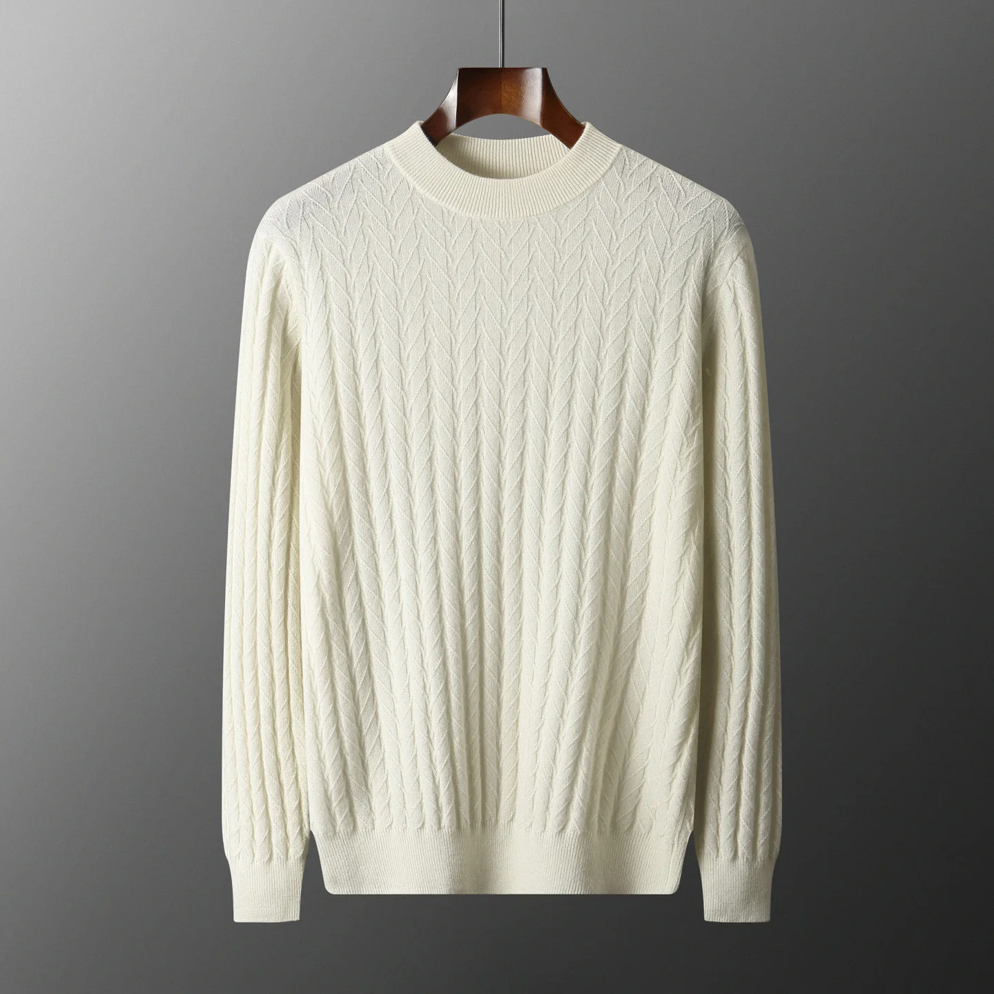 High Quality Men 100% Cashmere Sweater Autumn Winter O-neck Long Sleeve Pullover Cable Knit Smart Casual Thick Clothing Tops
High Quality Men 100% Cashmere Sweater Autumn Winter O-neck Long Sleeve Pullover Cable Knit Smart Casual Thick Clothing Tops