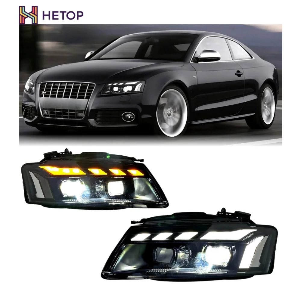 HETOP A5 B8 2008-2011 Upgrade RS LED Head Lamp Modified Front Lamp Turn Signals Daytime Running Lights for Audi Headlights
HETOP A5 B8 2008-2011 Upgrade RS LED Head Lamp Modified Front Lamp Turn Signals Daytime Running Lights for Audi Headlights