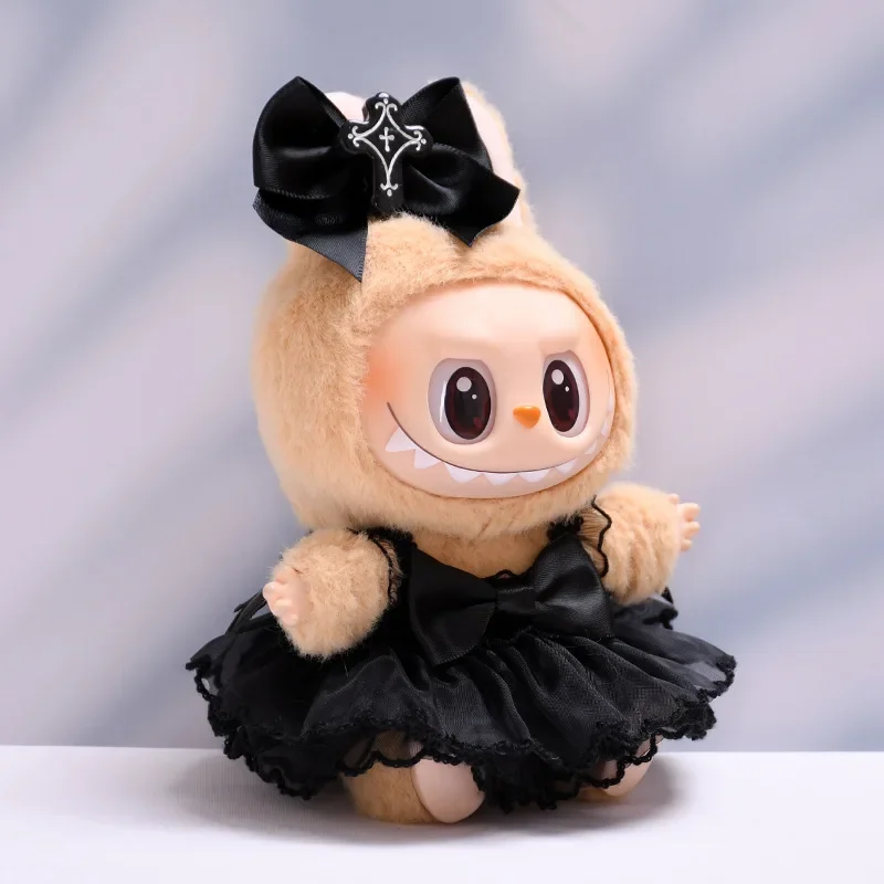 Одежда Labubu, модная юбка в готическом стиле, плюшевая кукла, универсальная одежда для куклы Labubu, кулон, юбка на бретельках «Маленький дьявол», 15/17 см
Одежда Labubu, модная юбка в готическом стиле, плюшевая кукла, универсальная одежда для куклы Labubu, кулон, юбка на бретельках «Маленький дьявол», 15/17 см