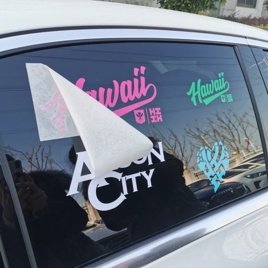 UV-resistant custom printed logo car decals, window decals, glass stickers, car bumper stickers, vinyl.
UV-resistant custom printed logo car decals, window decals, glass stickers, car bumper stickers, vinyl.