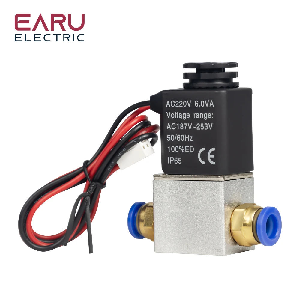DC 12V 24V 110V 220V Electric Solenoid Valve 1/4" 2 Way Normally Closed Direct-acting Pneumatic Valves For Water Air Gas
DC 12V 24V 110V 220V Electric Solenoid Valve 1/4" 2 Way Normally Closed Direct-acting Pneumatic Valves For Water Air Gas