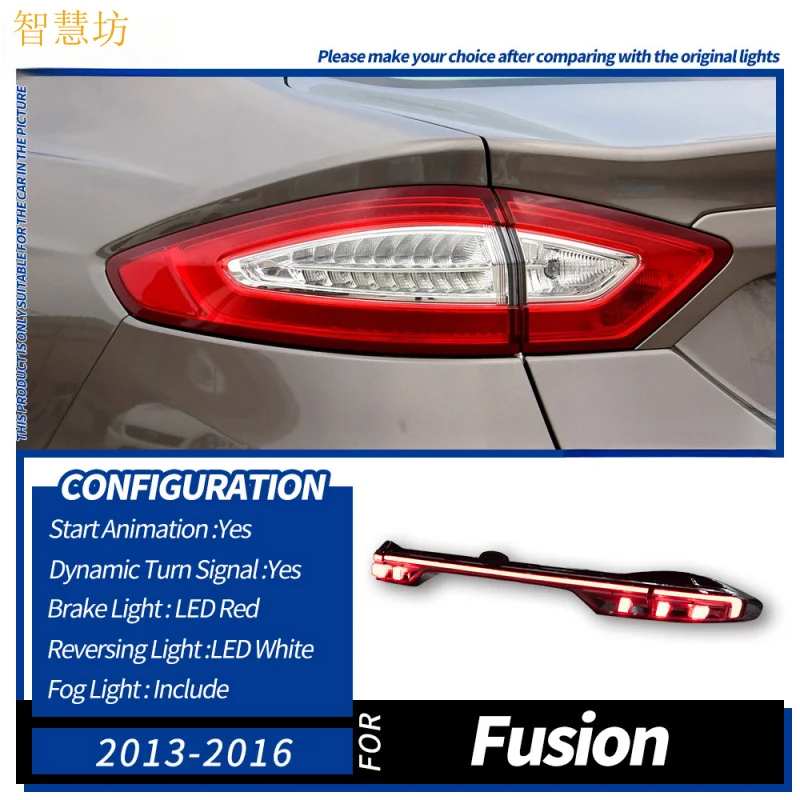Suitable for 13-20 Ford Mondeo Taillight Assembly Modified Led through Rear Lamp Streamer Turn Light
Suitable for 13-20 Ford Mondeo Taillight Assembly Modified Led through Rear Lamp Streamer Turn Light