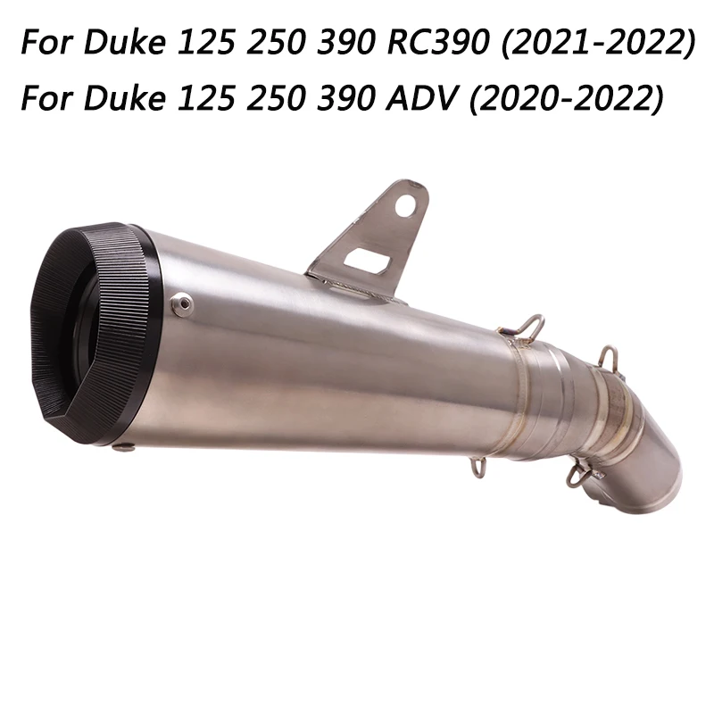Escape Motorcycle Mid Connect Tube And Tail Pipe Titanium Alloy Exhaust System Modified For Duke 125 250 390 RC390
Escape Motorcycle Mid Connect Tube And Tail Pipe Titanium Alloy Exhaust System Modified For Duke 125 250 390 RC390