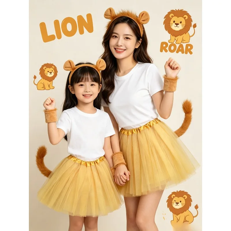 Beast Animal Carnival Family Matching Costume Adult Stage Cosplay Bright Carnival Holiday Birthday Party Stylish Festive Outfit
Beast Animal Carnival Family Matching Costume Adult Stage Cosplay Bright Carnival Holiday Birthday Party Stylish Festive Outfit
