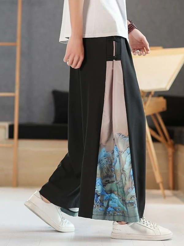 Men's Faionable Retro Straight Cropped Pants Loose Casual Nine-Piece Pants Breathable Comfortable Straight Leg Trousers
Men's Faionable Retro Straight Cropped Pants Loose Casual Nine-Piece Pants Breathable Comfortable Straight Leg Trousers