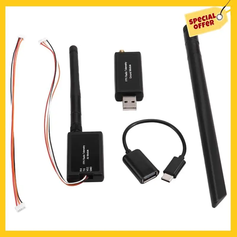 3DR 500MW 433MHZ Radio Telemetry Air And Ground Data Transmit Module For Drone Accessories
3DR 500MW 433MHZ Radio Telemetry Air And Ground Data Transmit Module For Drone Accessories