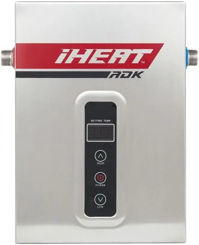 S-14 240V 59A 14KW Stainless Steel Enclosure 7.2" by 11" by 3" 1/2"CPT 36' AWG#6 Electric Water Heater, 7.5 lb
S-14 240V 59A 14KW Stainless Steel Enclosure 7.2" by 11" by 3" 1/2"CPT 36' AWG#6 Electric Water Heater, 7.5 lb