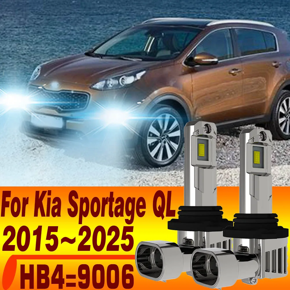 2pcs HB4 9006 Led Fog Light Canbus Car Bulb High Power 6000K Xenon White Headlight Diode Lamp 12v For Kia Sportage QL 2015~2025
2pcs HB4 9006 Led Fog Light Canbus Car Bulb High Power 6000K Xenon White Headlight Diode Lamp 12v For Kia Sportage QL 2015~2025