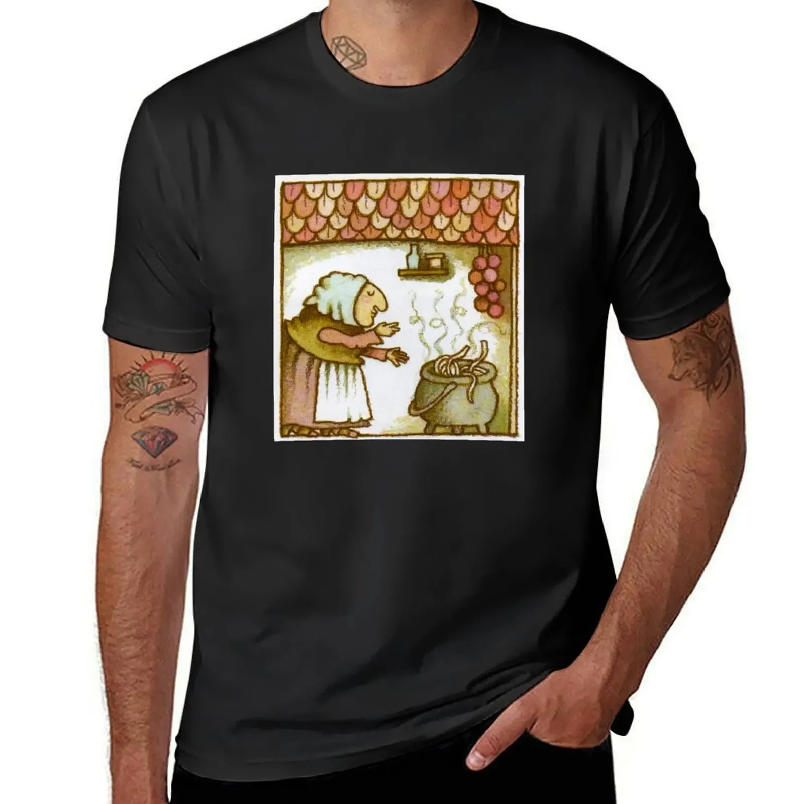 Strega Nona Blowing Kisses to Pasta Pot T-Shirt Blouse anime tshirt shirts men
Strega Nona Blowing Kisses to Pasta Pot T-Shirt Blouse anime tshirt shirts men