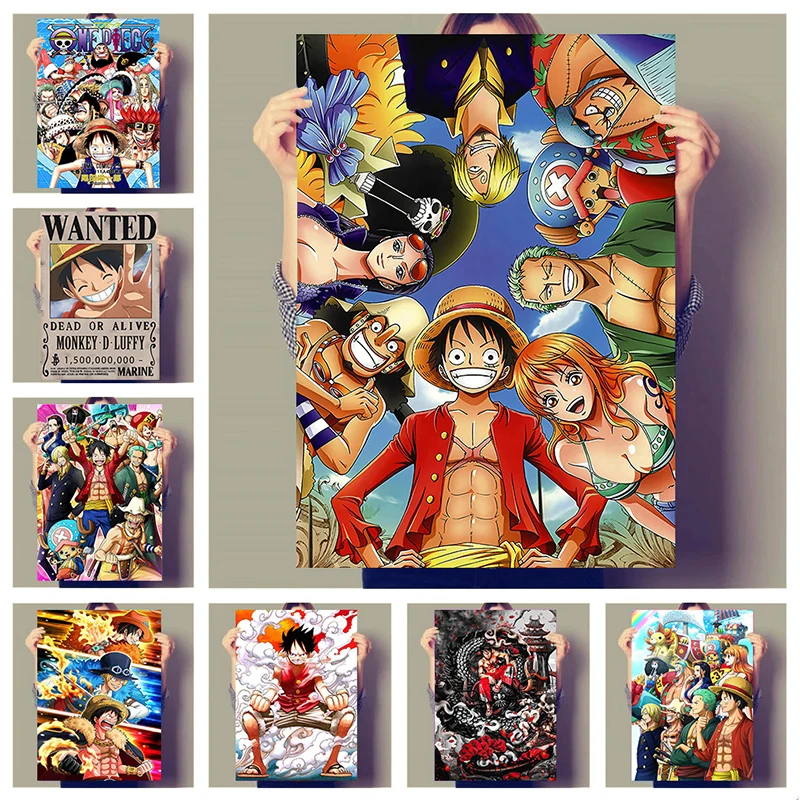 Japan Anime Wanted Retro Cartoon Canvas Painting One Piece Luffy Art Posters Print Mural Pictures Home Wall Aesthetic Decorative
Japan Anime Wanted Retro Cartoon Canvas Painting One Piece Luffy Art Posters Print Mural Pictures Home Wall Aesthetic Decorative