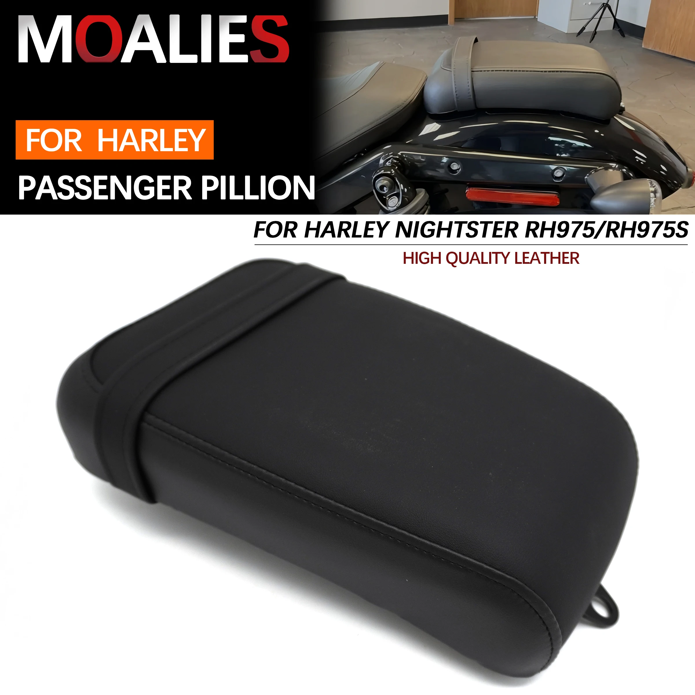 For Harley Nightster 975 RH975 RH975S 2022-2024 Motorcycl Passenger Rear Seat Cushion PU Leather Pillion Solo Seat Pad 2022-2024
For Harley Nightster 975 RH975 RH975S 2022-2024 Motorcycl Passenger Rear Seat Cushion PU Leather Pillion Solo Seat Pad 2022-2024