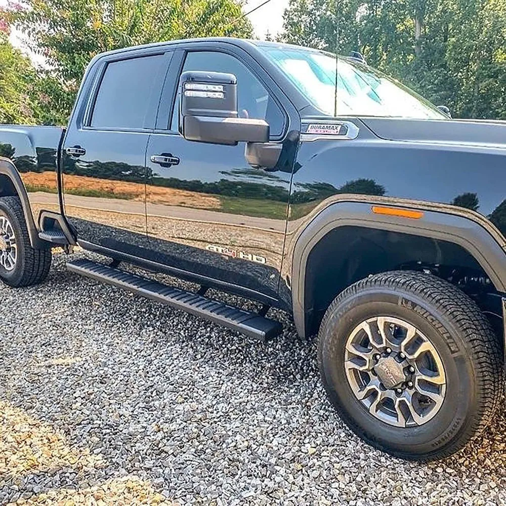 Running Boards for 19-26 Silverado Sierra 1500 Crew Cab 6" Nerf Bars Side Steps
Running Boards for 19-26 Silverado Sierra 1500 Crew Cab 6" Nerf Bars Side Steps