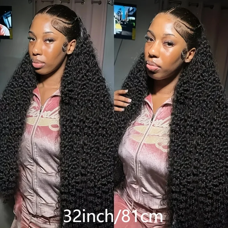 13x4 lace front deep wave wig for women -180% density human hair 30 40 Inches Curly HD Transparent 13x6 Lace Frontal Wigs
13x4 lace front deep wave wig for women -180% density human hair 30 40 Inches Curly HD Transparent 13x6 Lace Frontal Wigs