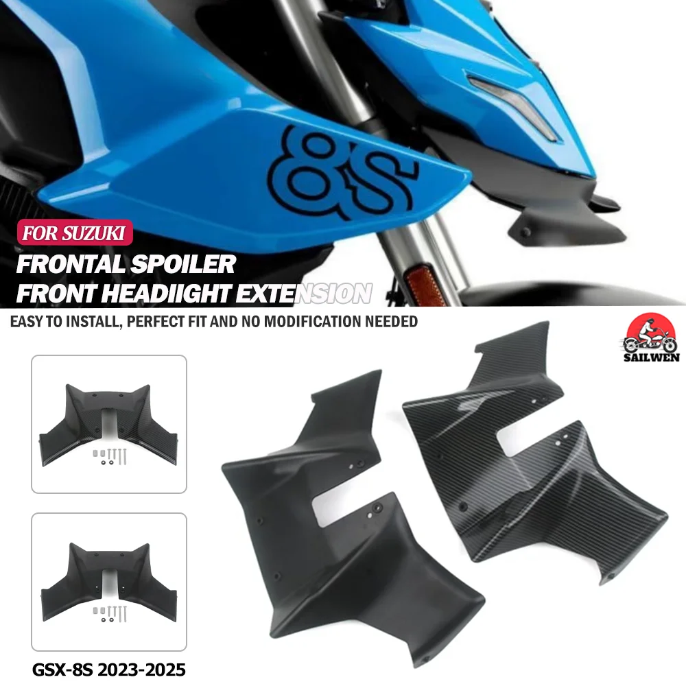 Motorcycle Sport Downforce Naked Forntal Spoiler Aerodynamic Wing Deflector Fit For SUZUKI GSX-8S GSX 8S GSX8S GSX 8S 2023-2025
Motorcycle Sport Downforce Naked Forntal Spoiler Aerodynamic Wing Deflector Fit For SUZUKI GSX-8S GSX 8S GSX8S GSX 8S 2023-2025