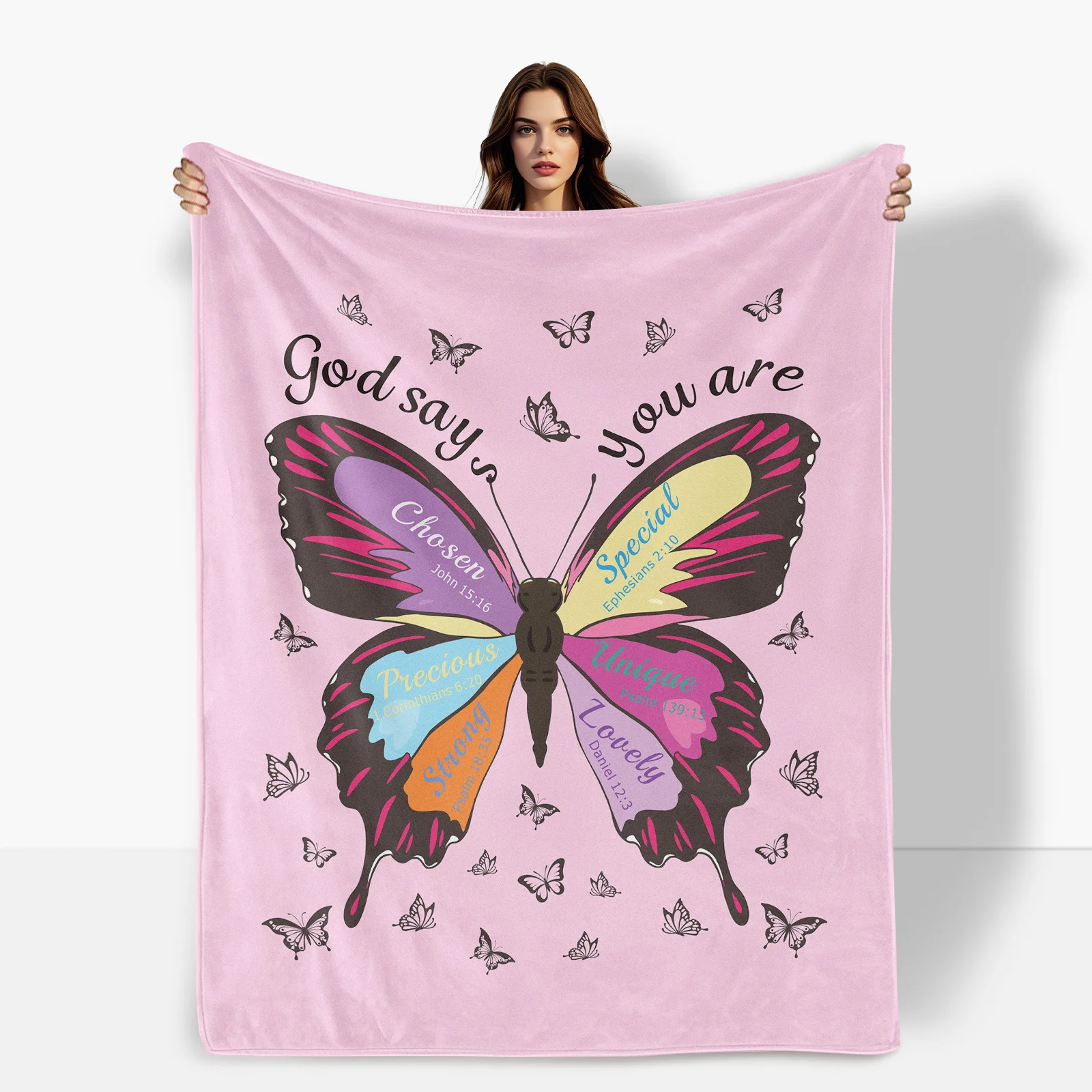 Flannel Throw Blanket A Spiritual Gift Featuring Faith And Butterfly Designs Celebrate Divine Blessings
Flannel Throw Blanket A Spiritual Gift Featuring Faith And Butterfly Designs Celebrate Divine Blessings