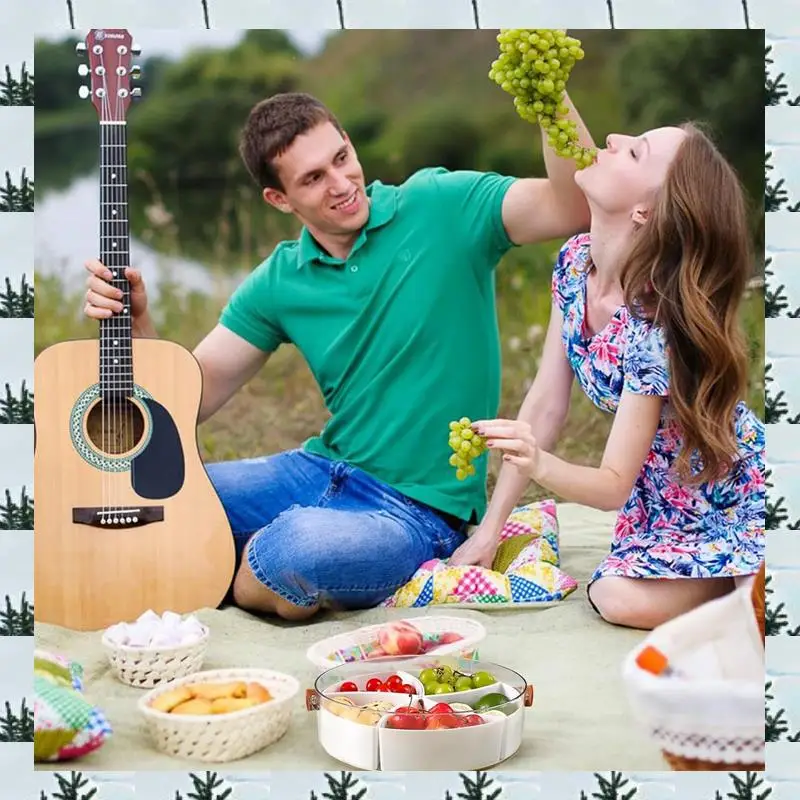 Snackle Box Charcuterie Container Serving Tray With Lid And Handle - For Parties, Entertaining, Picnic
Snackle Box Charcuterie Container Serving Tray With Lid And Handle - For Parties, Entertaining, Picnic