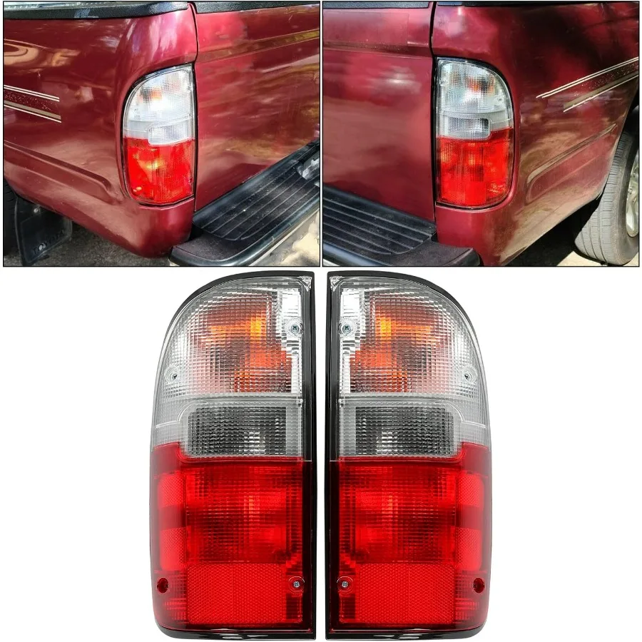 Tail Light Pair Compatible with 19952000 Tacoma Pickup Trunk Taillight Tail Lamp Driver Left Passenger Right for Enhanced Visi
Tail Light Pair Compatible with 19952000 Tacoma Pickup Trunk Taillight Tail Lamp Driver Left Passenger Right for Enhanced Visi