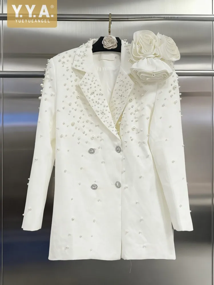 Autumn Winter Women Beige White Straight Long Sleeve Jacket Suit Collar Single Breasted Mid Length Coats Office Lady Fashion
Autumn Winter Women Beige White Straight Long Sleeve Jacket Suit Collar Single Breasted Mid Length Coats Office Lady Fashion