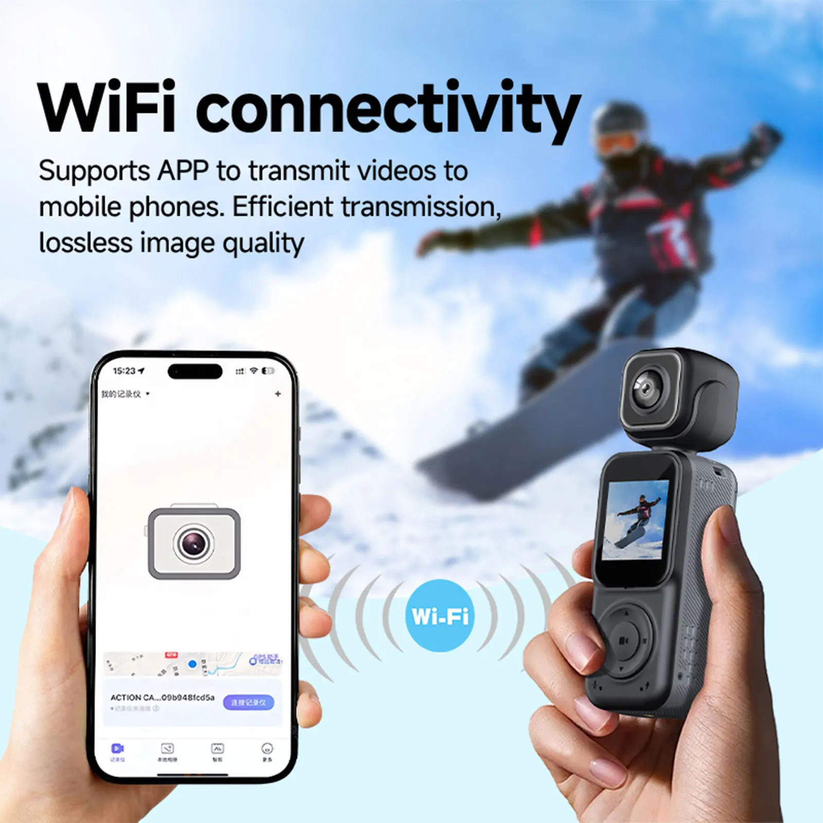 4K Vlogging Camera with Dual Front & Rear Cameras Handheld Portable Video Camera for Sport Bike Travel Polices Law Enforcement
4K Vlogging Camera with Dual Front & Rear Cameras Handheld Portable Video Camera for Sport Bike Travel Polices Law Enforcement
