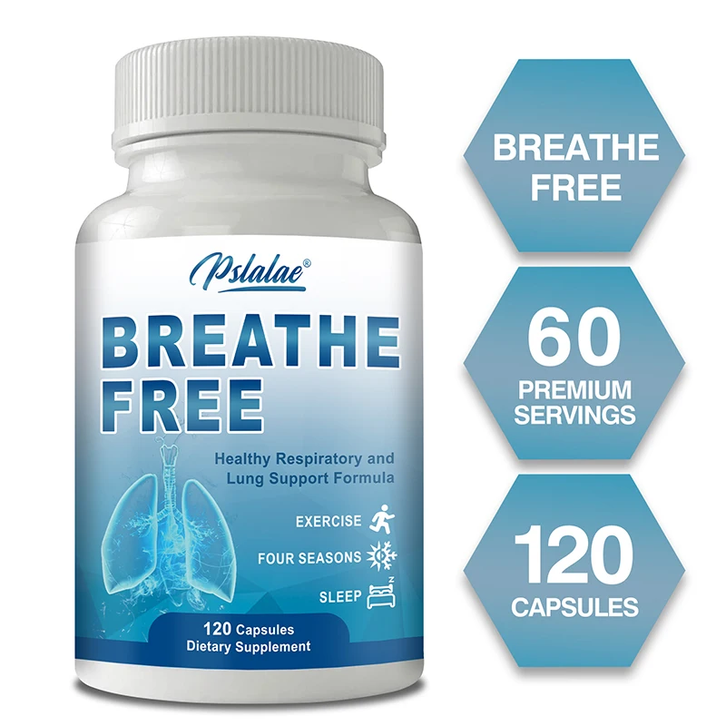 Breathe Free Support - Antioxidant, Smooth Breathing, Lung Cleansing, Supports Respiratory Systems, Boost Immunity, Non-GMO
Breathe Free Support - Antioxidant, Smooth Breathing, Lung Cleansing, Supports Respiratory Systems, Boost Immunity, Non-GMO