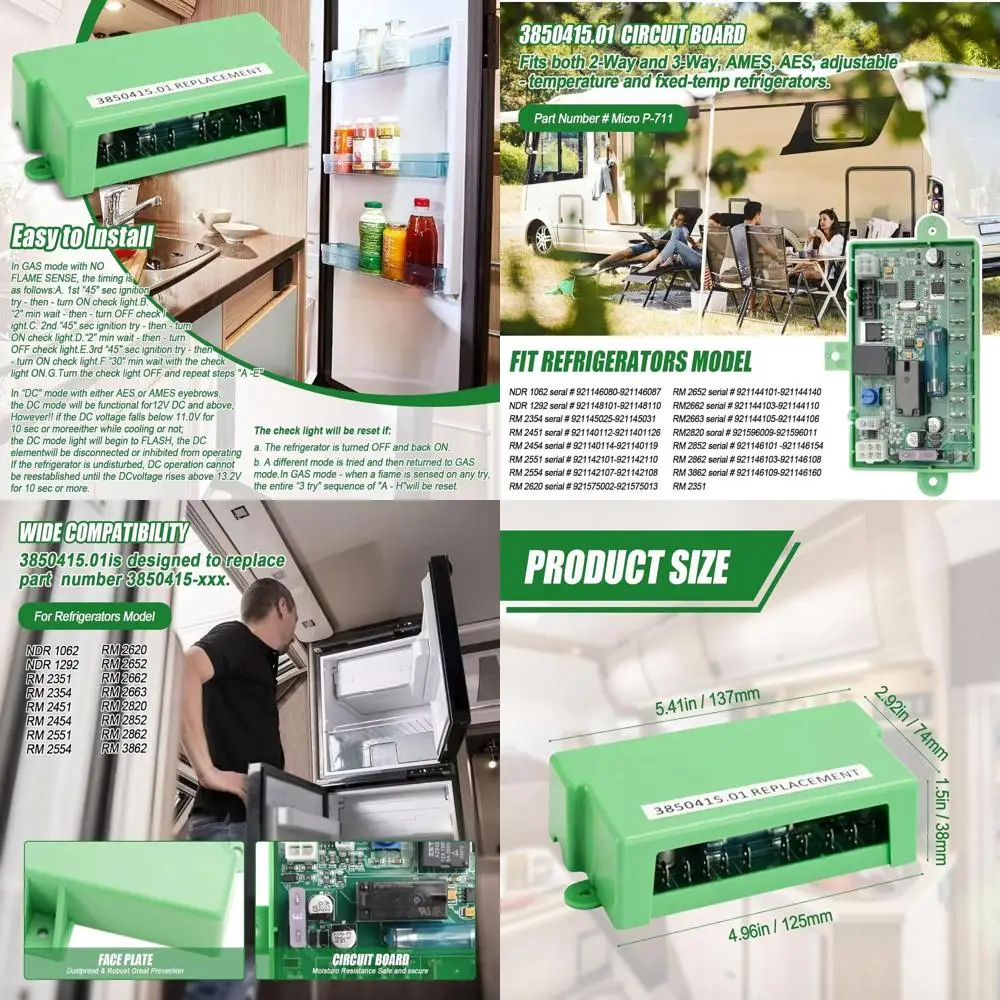 3850415.01 Основная плата управления питанием холодильника для Dometic 2- или 3-ходовых деталей RV, 3850415.01 Схема холодильника RV Con
3850415.01 Основная плата управления питанием холодильника для Dometic 2- или 3-ходовых деталей RV, 3850415.01 Схема холодильника RV Con