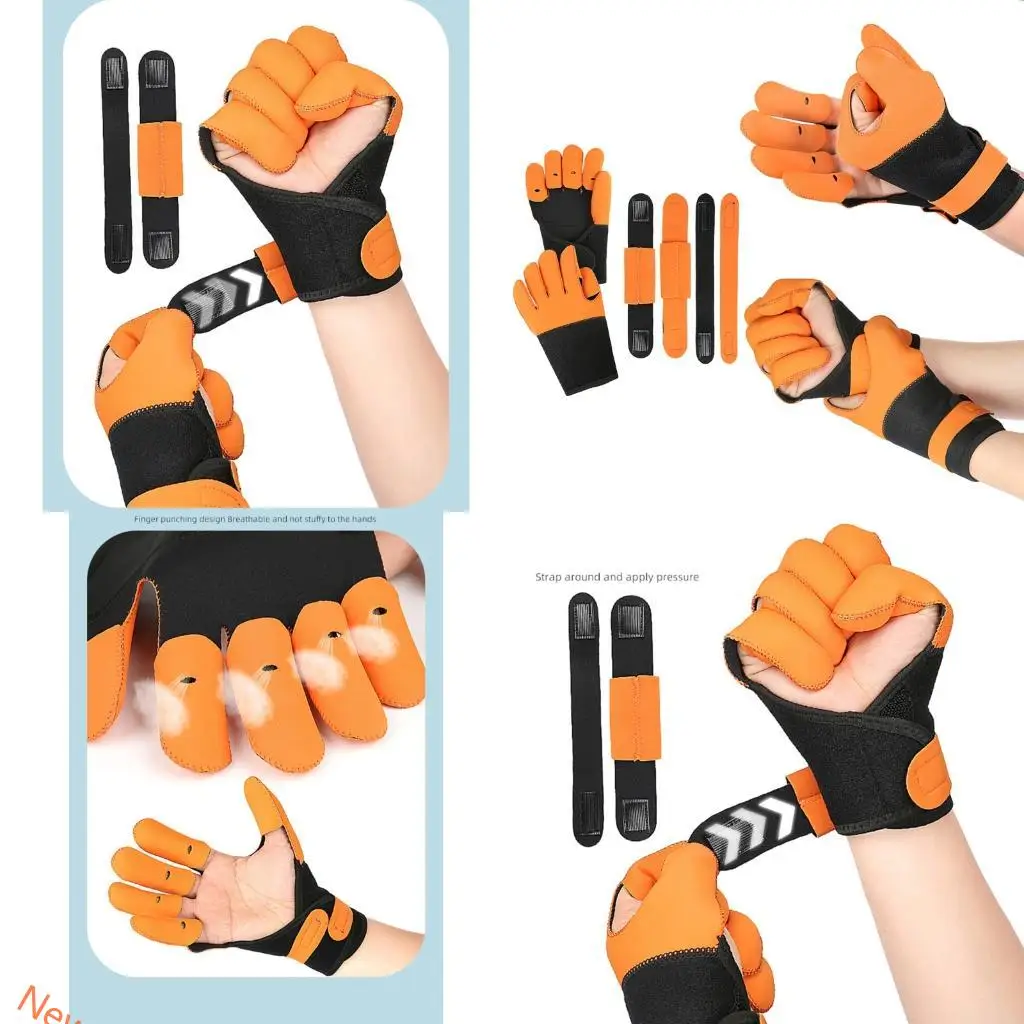 Comfortable Five Finger Training Gloves With Breathable Fabric For Hand Support LXAD
Comfortable Five Finger Training Gloves With Breathable Fabric For Hand Support LXAD