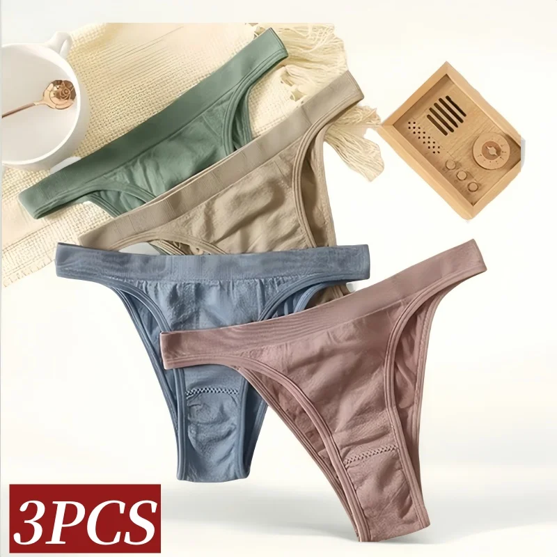 3PCS/Set Women Panties Sports Stretch Seamless Underwear Female Underpants High Rise Underwear Soft Panty Sexy Lingerie
3PCS/Set Women Panties Sports Stretch Seamless Underwear Female Underpants High Rise Underwear Soft Panty Sexy Lingerie