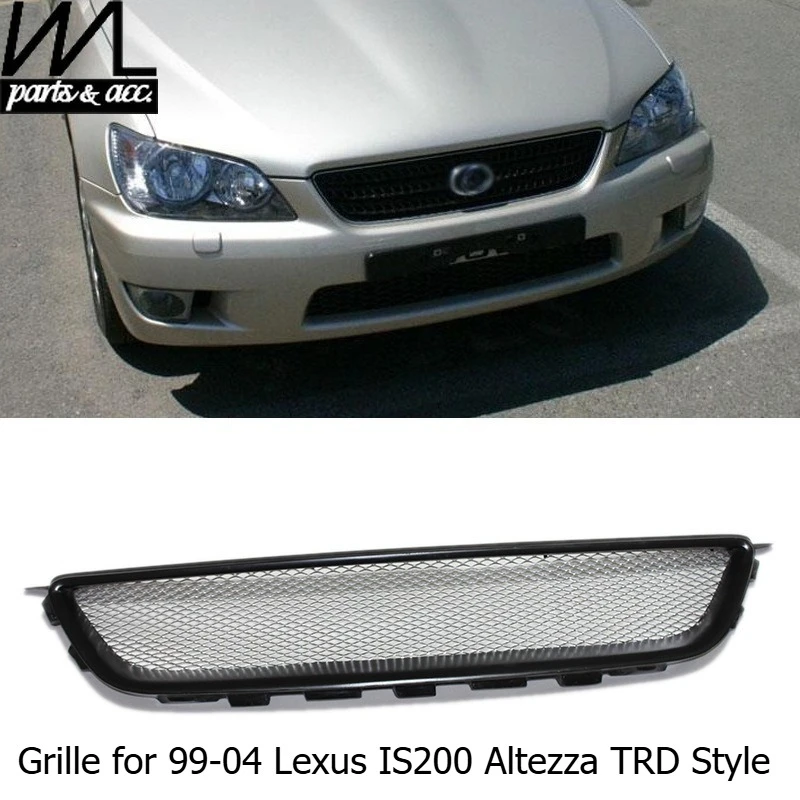 Real Carbon Fiber TRD Style Front Grille for 1999-2004 Lexus IS200 IS300 Toyota Altezza AS200 SXE10 Car Accessories Styling
Real Carbon Fiber TRD Style Front Grille for 1999-2004 Lexus IS200 IS300 Toyota Altezza AS200 SXE10 Car Accessories Styling