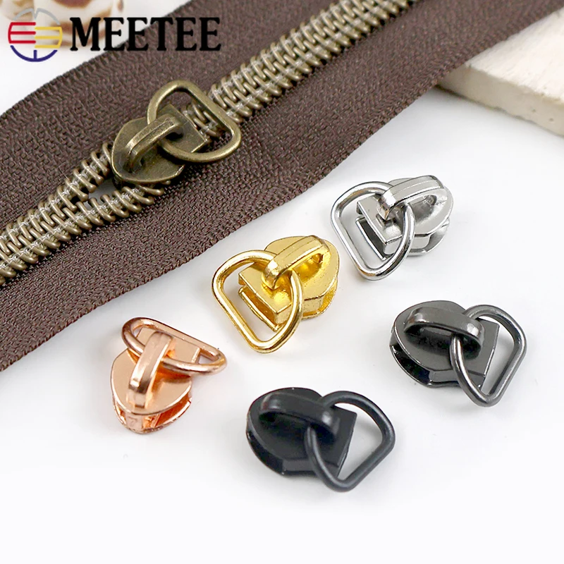 50/100Pcs 5# Nylon Zipper Slider D Ring Zip Puller for Bag Replace Zips Clothing Decor Zippers Repair Kit DIY Sewing Accessories
50/100Pcs 5# Nylon Zipper Slider D Ring Zip Puller for Bag Replace Zips Clothing Decor Zippers Repair Kit DIY Sewing Accessories