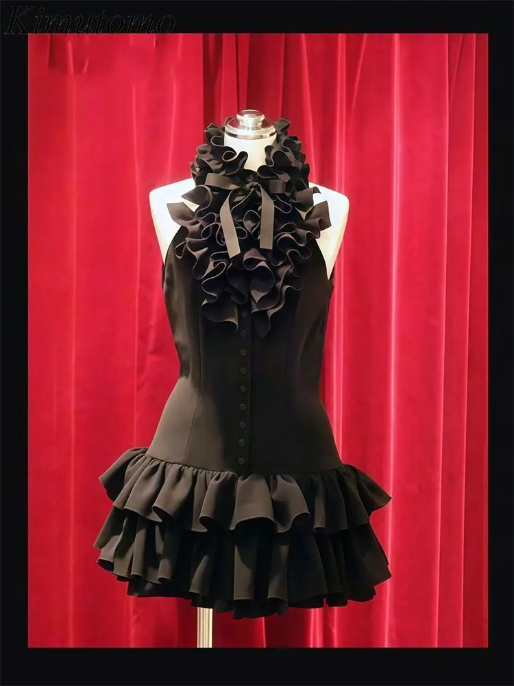 Kimutomo Dresses Women Lolita Style Ruffles Patchwork Sleeveless Vintage Y2k Harajuku Punk Style Y2k Harajuku Mini Dress
Kimutomo Dresses Women Lolita Style Ruffles Patchwork Sleeveless Vintage Y2k Harajuku Punk Style Y2k Harajuku Mini Dress