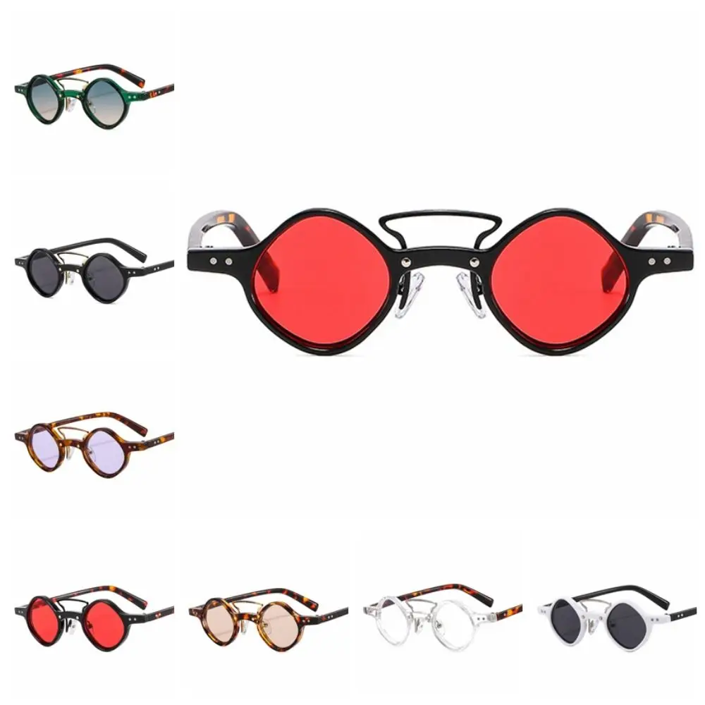 Double Bridge Frame Small Round Square Anti-UV Sunglasses Steam Punk Round Eyewear Double Beam Vintage Cycling Sunglasses Travel
Double Bridge Frame Small Round Square Anti-UV Sunglasses Steam Punk Round Eyewear Double Beam Vintage Cycling Sunglasses Travel
