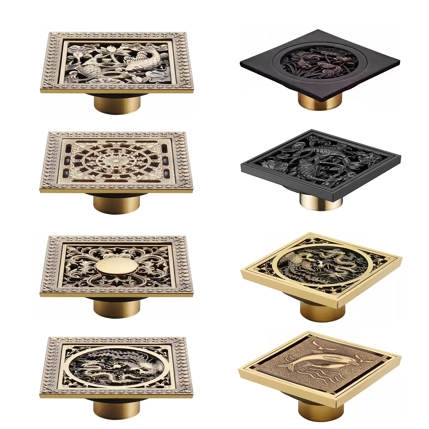 Brass Shower Drain Bathroom Floor Drain Washing Machine Waste Drain Deodorant 10/12cm Floor Drain Strainer Cover Grate Wast
Brass Shower Drain Bathroom Floor Drain Washing Machine Waste Drain Deodorant 10/12cm Floor Drain Strainer Cover Grate Wast