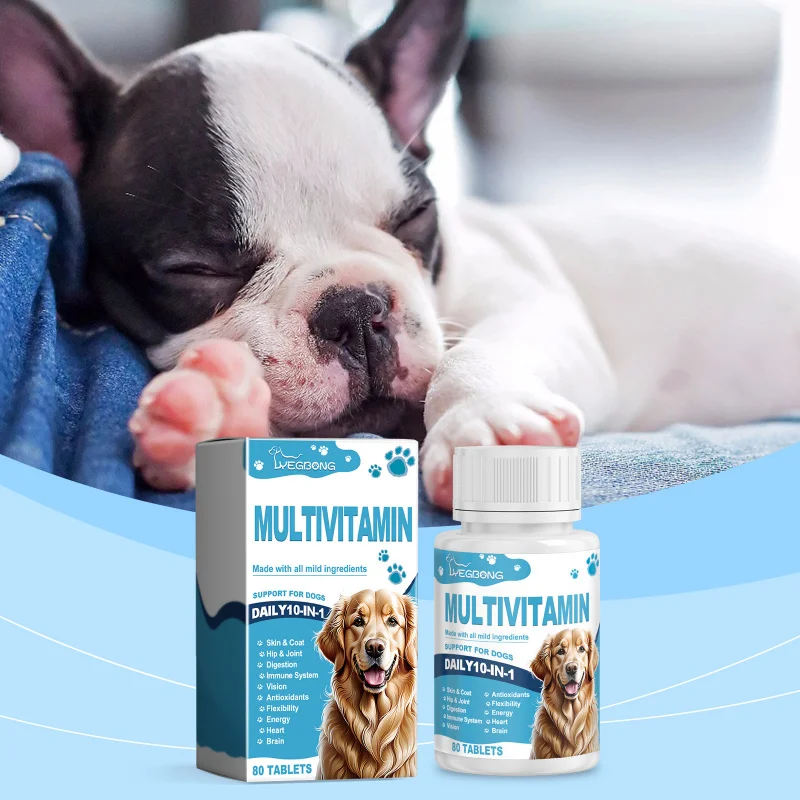 Dog & Cat Multivitamin Chews - Complete Vitamin Supplement For Pets - Supports Skin, Coat & Overall Health - Easy To Digest
Dog & Cat Multivitamin Chews - Complete Vitamin Supplement For Pets - Supports Skin, Coat & Overall Health - Easy To Digest