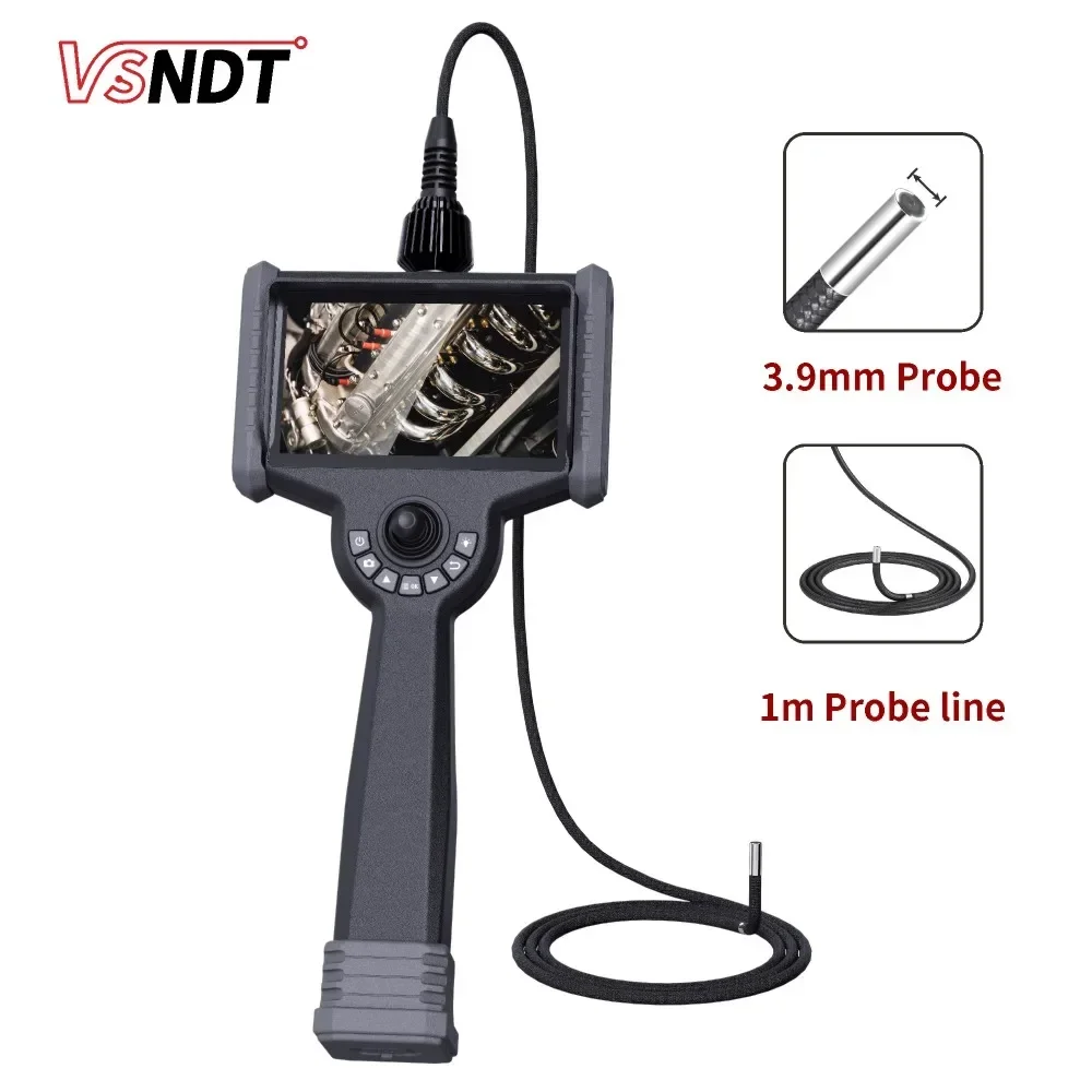 6 inch HD LCD 3.9mm 1m Mini Endoscope Four-way Articulation Handheld Digital Inspection Camera Endoscope Camera
6 inch HD LCD 3.9mm 1m Mini Endoscope Four-way Articulation Handheld Digital Inspection Camera Endoscope Camera