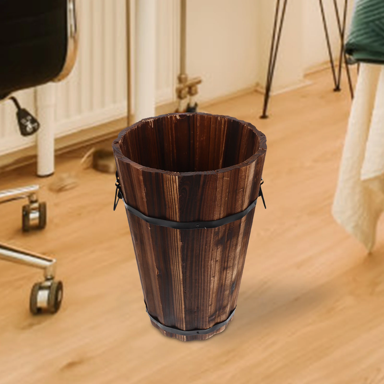 Wooden Can Small Trashcan Bathroom Farmhouse Garbage Can Living Room Waste Basket Office Bin Bamboo Room Garbage Cans Handle
Wooden Can Small Trashcan Bathroom Farmhouse Garbage Can Living Room Waste Basket Office Bin Bamboo Room Garbage Cans Handle