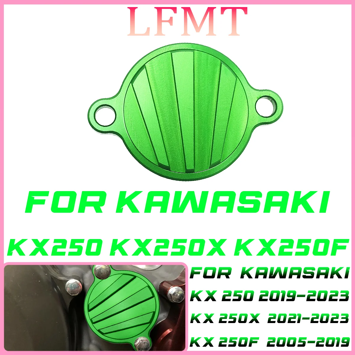 CNC Billet Motorcycle Engine Oil Plug Filter Cover Cap For Kawasaki KX450F KX 450 450F 2016 2017 2018 2019 2020 Dirt Pit Bike
CNC Billet Motorcycle Engine Oil Plug Filter Cover Cap For Kawasaki KX450F KX 450 450F 2016 2017 2018 2019 2020 Dirt Pit Bike