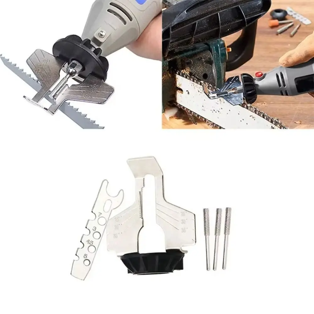 Adjustable Angle Electric Chain Sharpener Coated Wheel Professional Grinding Attachment Portable Design Polishing Attachment
Adjustable Angle Electric Chain Sharpener Coated Wheel Professional Grinding Attachment Portable Design Polishing Attachment