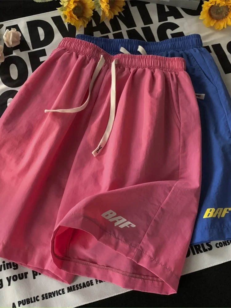 Qui Dry Ice Silk Beach orts Men's Summer Thin Five-Quarter Loose Straight Casual Sports Pants Breathable Comfortable orts
Qui Dry Ice Silk Beach orts Men's Summer Thin Five-Quarter Loose Straight Casual Sports Pants Breathable Comfortable orts