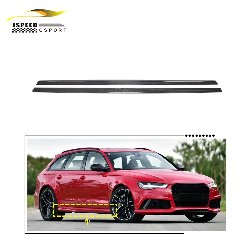 Suitable for Carbon fiber side skirts are suitable Suitable for Audi RS6 from 2013 to 2016
Suitable for Carbon fiber side skirts are suitable Suitable for Audi RS6 from 2013 to 2016