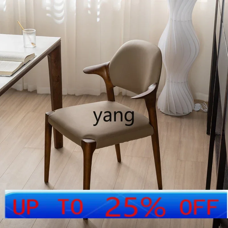 LTT Modern Simple Solid Wood Back Chair Armchair Home Office Desk Chair
LTT Modern Simple Solid Wood Back Chair Armchair Home Office Desk Chair