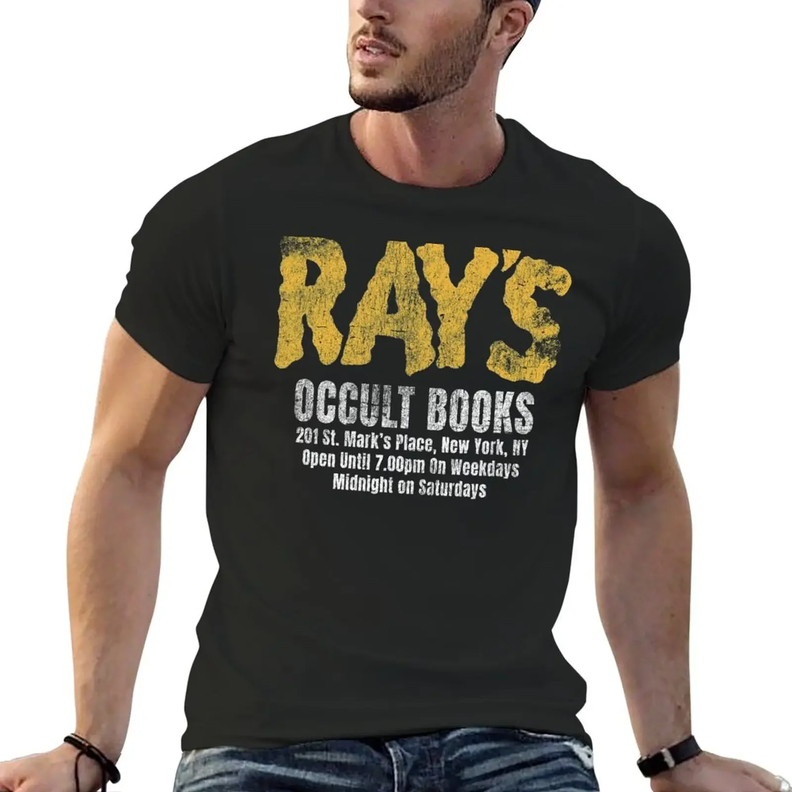 Ray's Occult Books T-Shirt Blouse summer tops heavyweights quick-drying designer t shirt men
Ray's Occult Books T-Shirt Blouse summer tops heavyweights quick-drying designer t shirt men